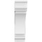 Ekena Millwork Standard Thorton Architectural Grade PVC Bracket with Traditional Ends, 5"W x 20"D x 20"H BKTP05X20X20THR01 - alternate 3